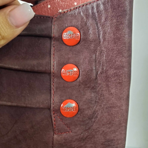 Camper Leather Spring/ Fall Tall Boots Boho Relaxed Field - Picture 5 of 15